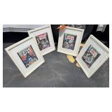 4 FRAMED STAR WARS WALL ART