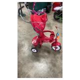 RADIO FLYER TRICYCLE W/ HANDLE