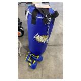 EVERLAST PUNCHING BAG & GLOVES