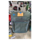 SAMSONITE SOFT SHELL ROLLING LUGGAGE-GREEN