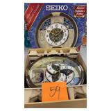 SEIKO SPECIAL COLLECTORS EDITION WALL CLOCK IN BOX