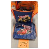 LOT OF ASSORTED HOT WHEELS/CARS W/ BAG