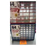 (2) STORAGE CENTERS- 44 DRAWER & 64 DRAWER