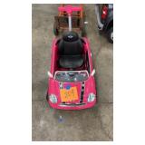 PINK MINI COOPER PEDAL CAR