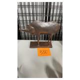 METAL PIG DECOR STATUE