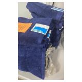 15 NAVY BLUE BATH TOWELS