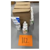 MISC LOT OF CERAVE FACIAL CLEANSER & MOISTURIZER