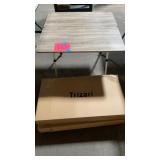 3 TRIZARI FOLDING TABLES IN BOXES