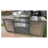 NEW 3PC OUTDOOR KITCHEN - NATURAL GAS