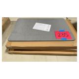 4 DIATOMITE MUD FLOOR MATS IN BOXES