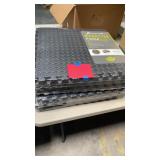 4 PACKS (6 TILES EACH) OF FLOORING MAT TILES