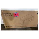 FOX EMART 47" COMPUTER DESK IN BOX