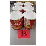 6 LARGE CANS OF GOURMET NACHO CHEESE SAUCE