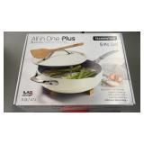 TRAMONTINA 5PC ALL IN ONE COOKWARE SET IN BOX