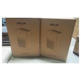 2 MILIN AIR PURIFIERS IN BOXES