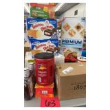 MISC LOT OF FOOD ITEMS - SEE PHOTOS