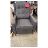 ABBYSON LIVING GREY PUSH BACK RECLINER