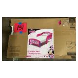 DISNEY MINNIE MOUSE TODDLER BED IN BOX