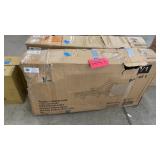 (2) BROWN OUTDOOR CHAISE LOUNGER CHAIRS IN BOX