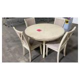 NEW CLASSIC FURNITURE DINING TABLE SET - CREAM