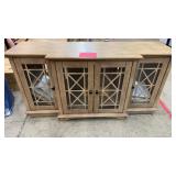 WOOD 4 DOOR MEDIA CONSOLE