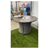 NEW ALL WEATHER COUNTER HEIGHT FIRE PATIO TABLE