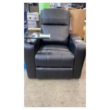 ABBYSON LIVING HOME THEATER POWER RECLINER-BLACK