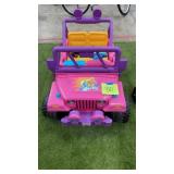 BARBIE BATTERY POWERED POWER WHEELS