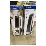 (2) LASKO HIGH VELOCITY FANS IN BOXES