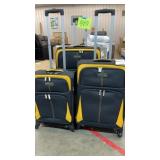 AS IS - GEOFFREY BEENE 3PC LUGGAGE SET