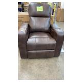 ABBYSON LIVING HOME THEATER POWER RECLINER-BROWN