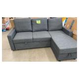 ABBYSON LIVING SLEEPER SOFA - DARK GREY