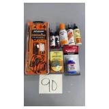 MISC LOT OF GUN CLEANING SUPPLIES/KITS