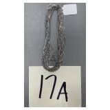 (11) STERLING SILVER CHAINS