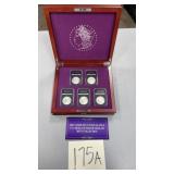 UNCIRCULATED US MORGAN SILVER DOLAR MINT SET