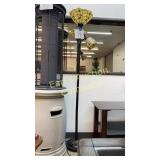 LEADED GLASS STYLE FLOOR LAMP LEADED GLASS STYLE FLOOR LAMP
