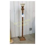 METAL COPPER BRONZE COLOR FLOOR LAMP METAL COPPER BRONZE COLOR FLOOR LAMP