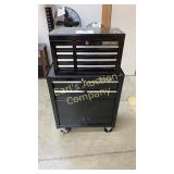 NEW BLACK CRAFTSMAN 26" TOOL CHEST W/ TOP - DENTED