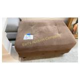 BROWN OTTOMAN