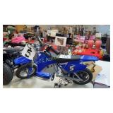 BLUE ELECTRIC KIDS RAZOR ZR350 BIKE W/ CHARGER BLUE ELECTRIC KIDS RAZOR ZR350 BIKE W/ CHARGER