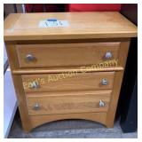 VAUGHAN FURN CO LIGHT COLOR NIGHTSTAND - AS IS VAUGHAN FURN CO LIGHT COLOR NIGHTSTAND - AS IS