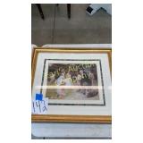 GOLD FRAMED PICTURE