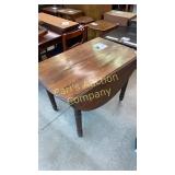 WOOD DROP LEAF TABLE WOOD DROP LEAF TABLE