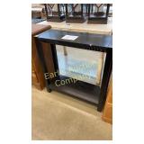 BLACK SOFA TABLE - AS IS BLACK SOFA TABLE - AS IS