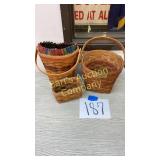 LOT OF 3 PCS OF LONGABERGER LOT OF 3 PCS OF LONGABERGER