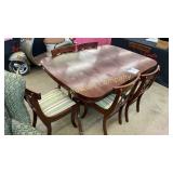 TELL CITY TABLE & 6 CHAIRS TELL CITY TABLE & 6 CHAIRS