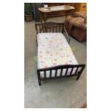 TODDLER BED & MATTRESS