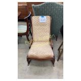 ANTIQUE WOOD ROCKER