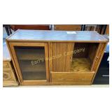 WOOD MEDIA CABINET