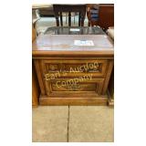 WOOD 2 DRAWER END TABLE WOOD 2 DRAWER END TABLE